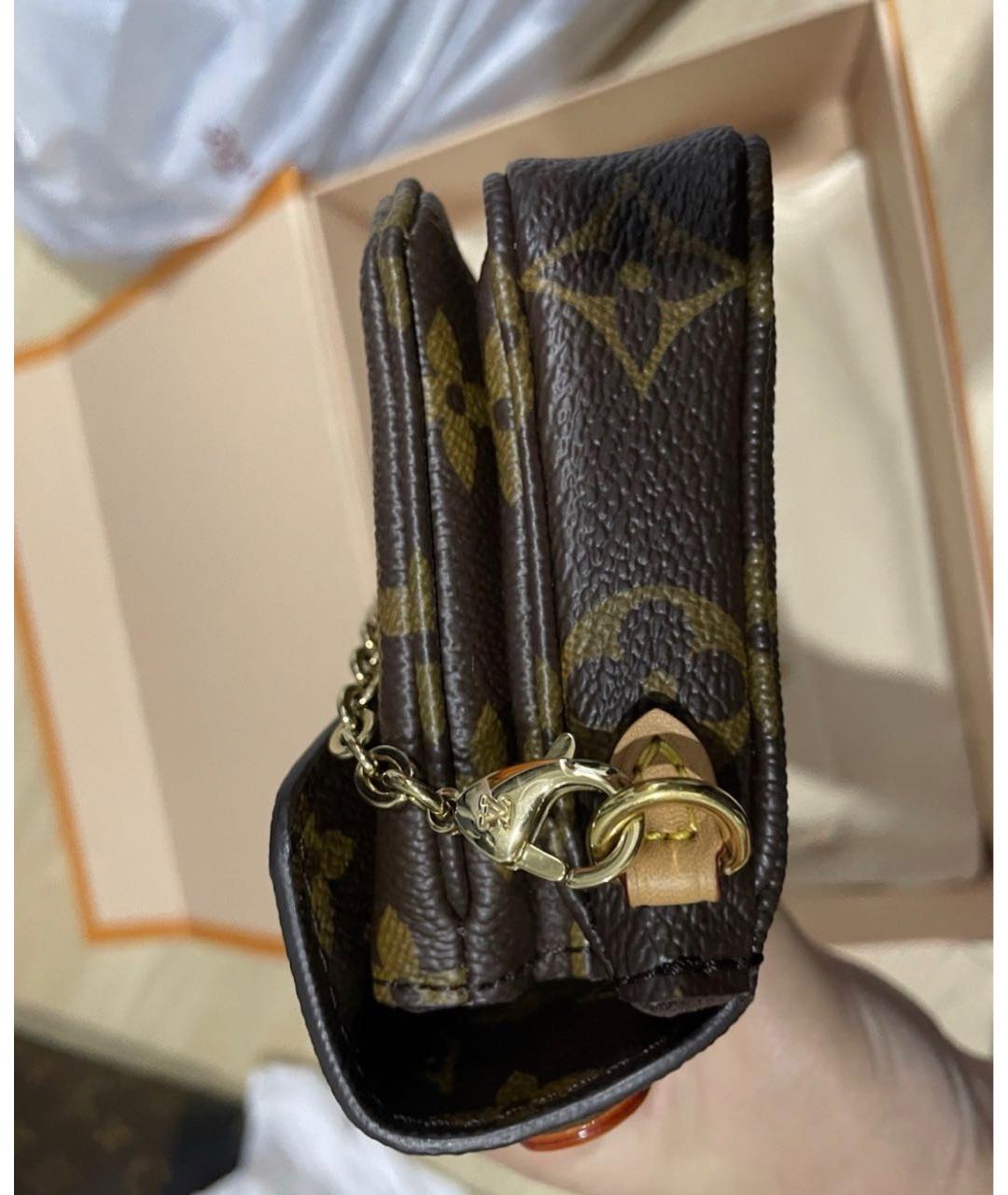 LOUIS VUITTON Коричневая сумка через плечо, фото 8