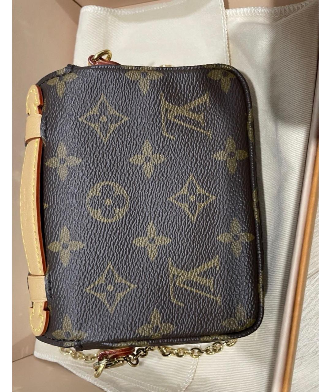 LOUIS VUITTON Коричневая сумка через плечо, фото 6