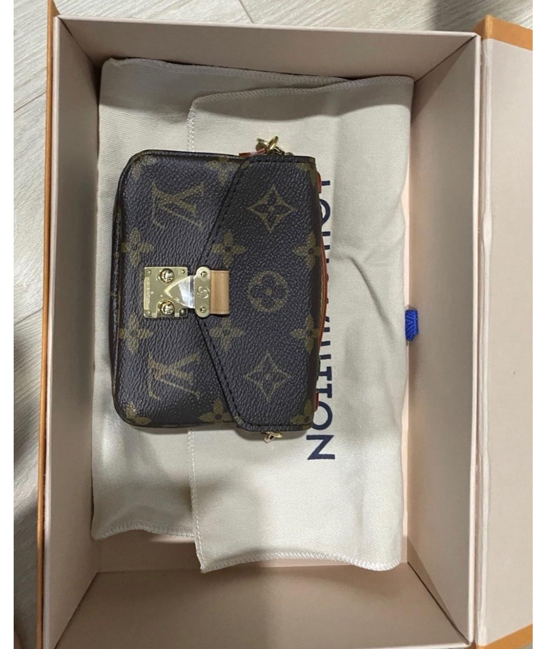 LOUIS VUITTON Коричневая сумка через плечо, фото 9