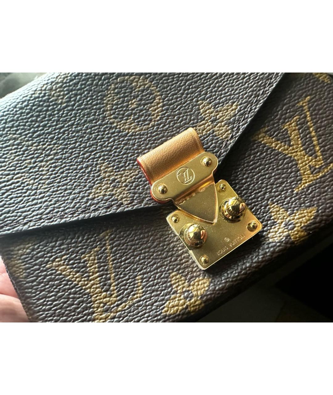 LOUIS VUITTON Коричневая сумка через плечо, фото 6