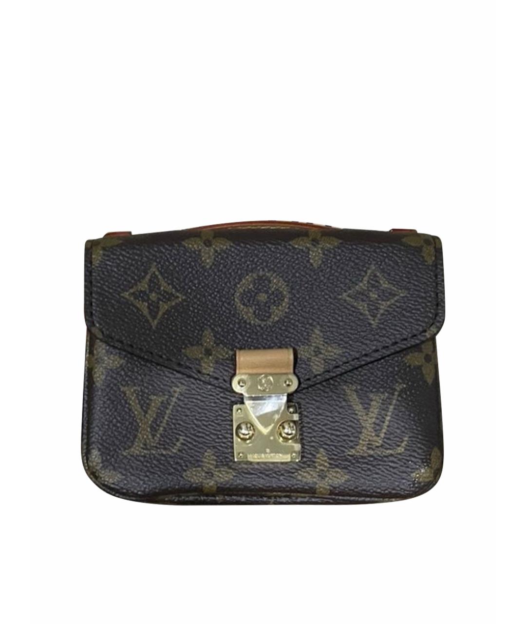 LOUIS VUITTON Коричневая сумка через плечо, фото 1