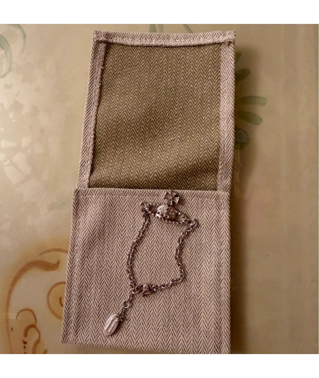 VIVIENNE WESTWOOD Серебрянный латунный браслет, фото 6