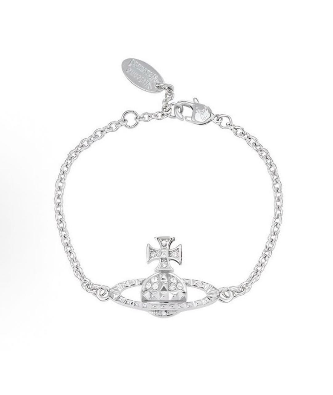 VIVIENNE WESTWOOD Серебрянный латунный браслет, фото 7