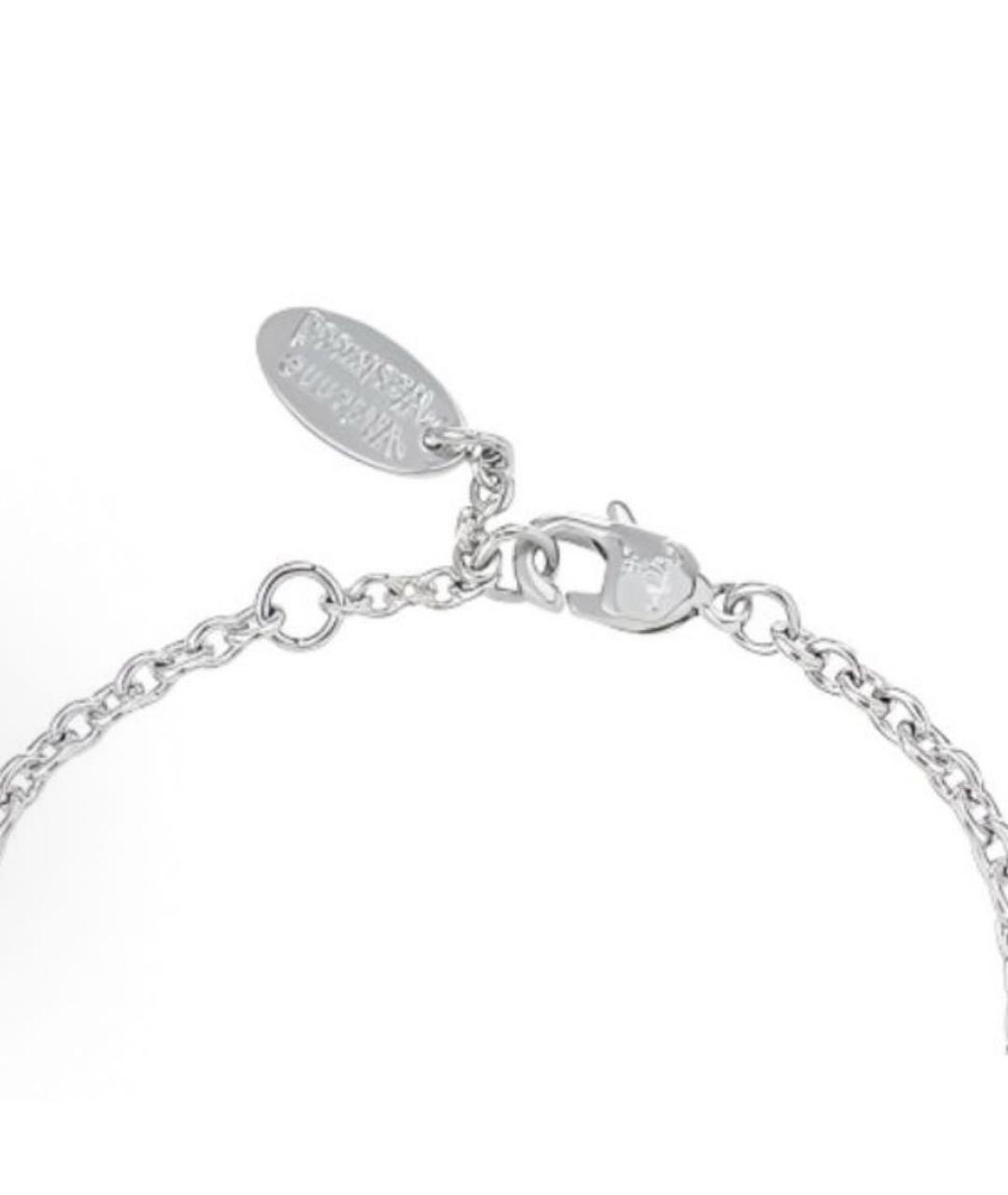 VIVIENNE WESTWOOD Серебрянный латунный браслет, фото 3