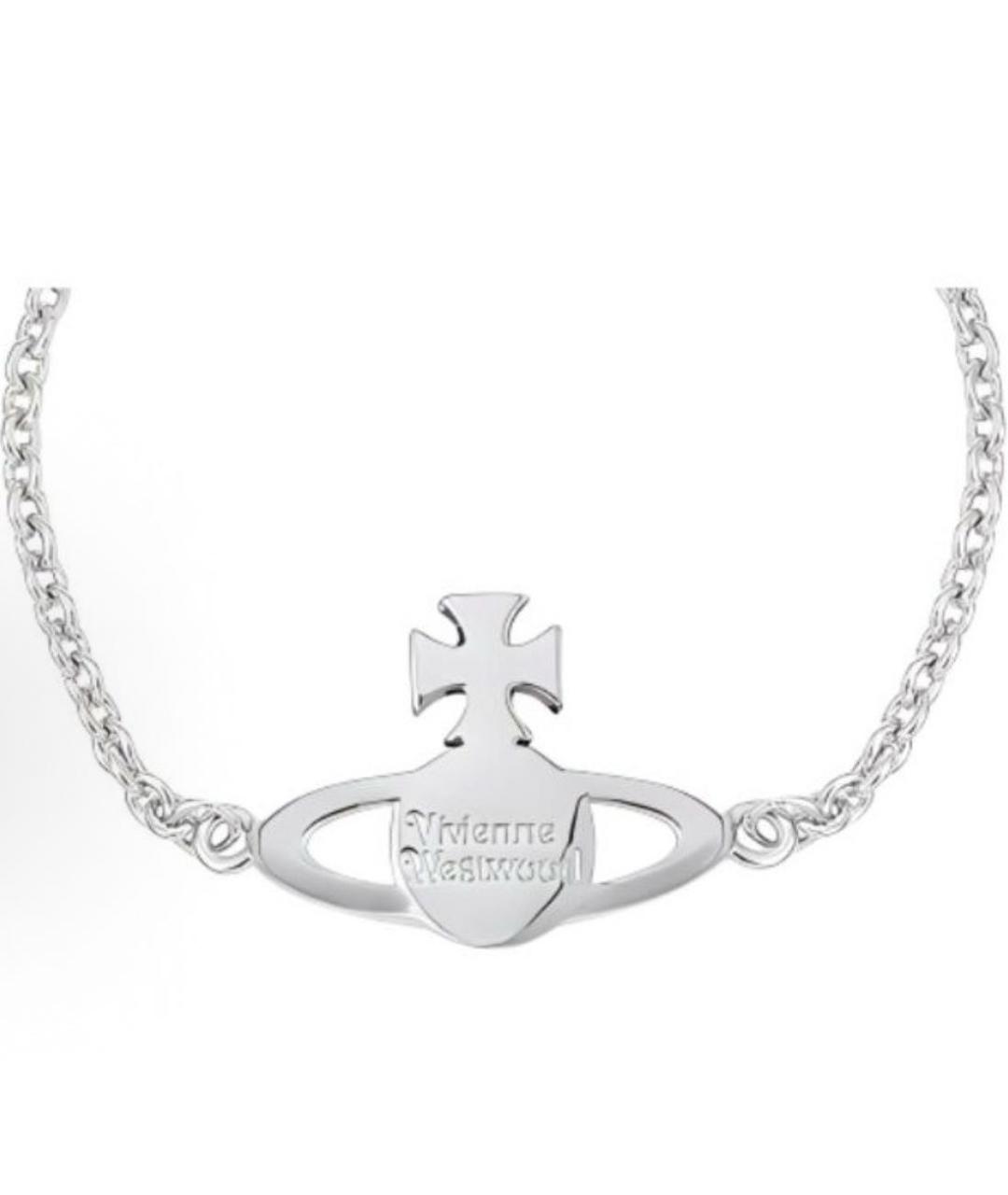 VIVIENNE WESTWOOD Серебрянный латунный браслет, фото 2