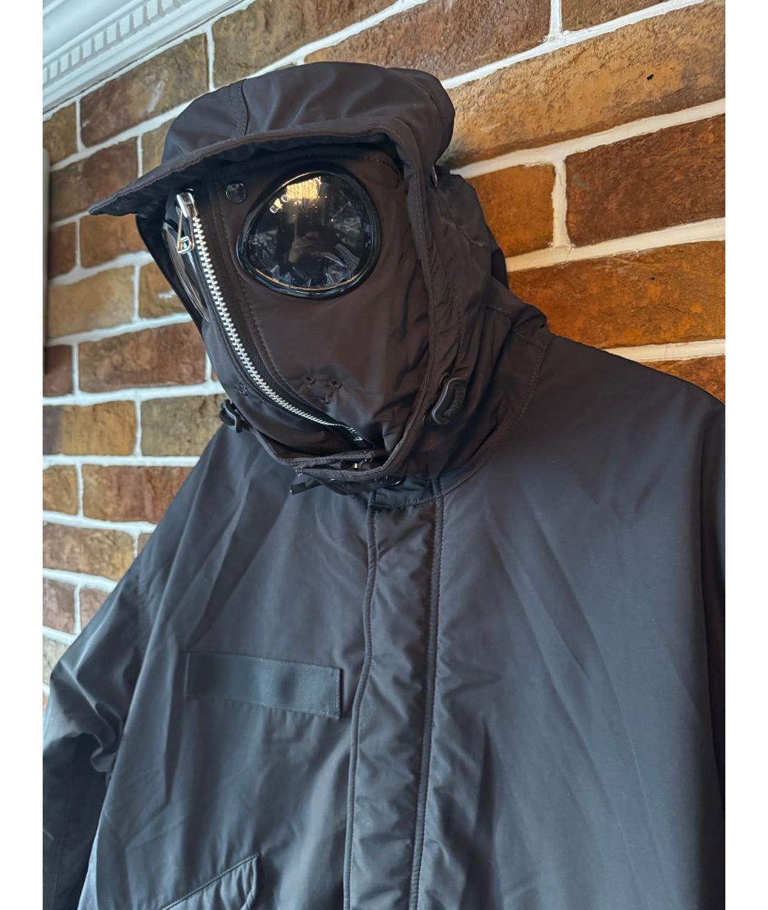 CP COMPANY Черная полиамидовая парка, фото 5