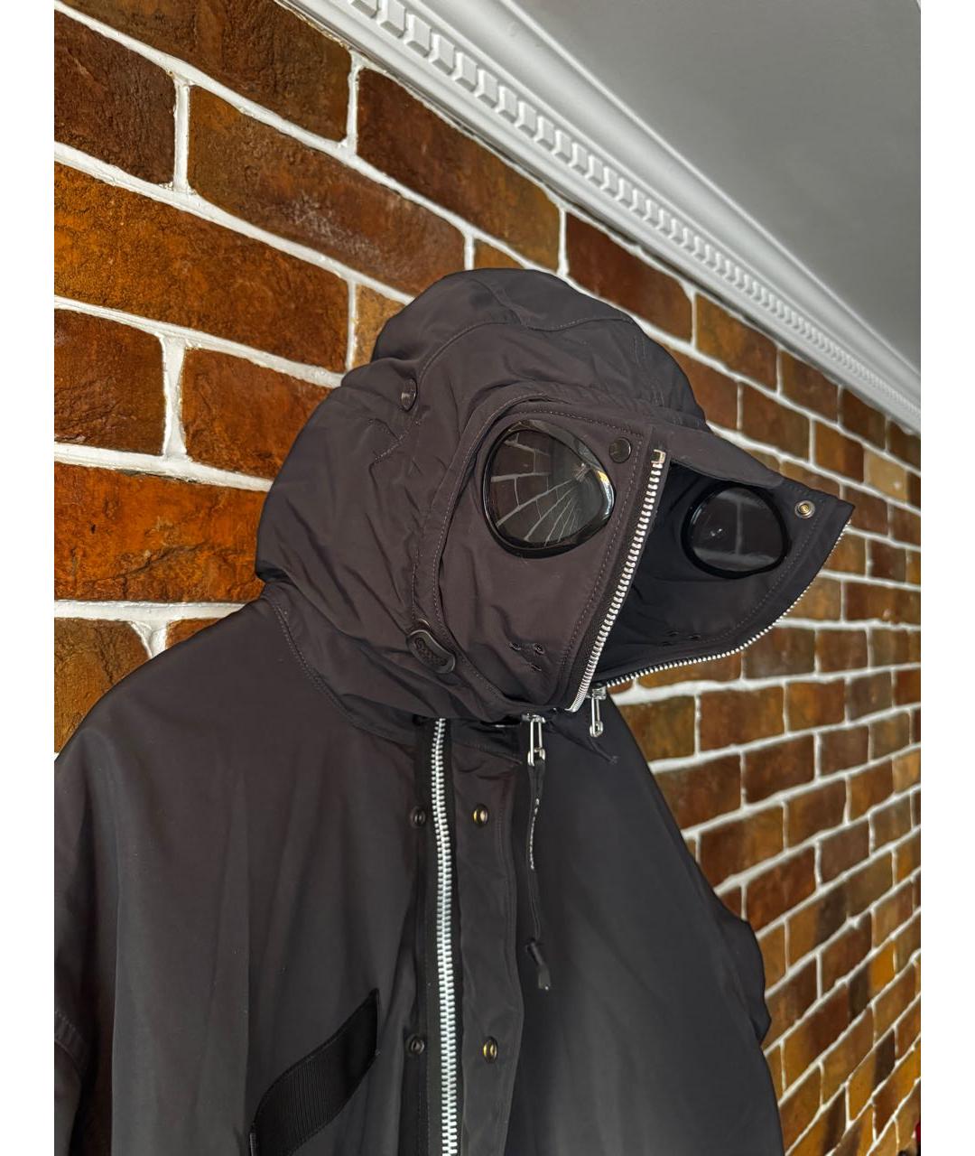 CP COMPANY Черная полиамидовая парка, фото 7