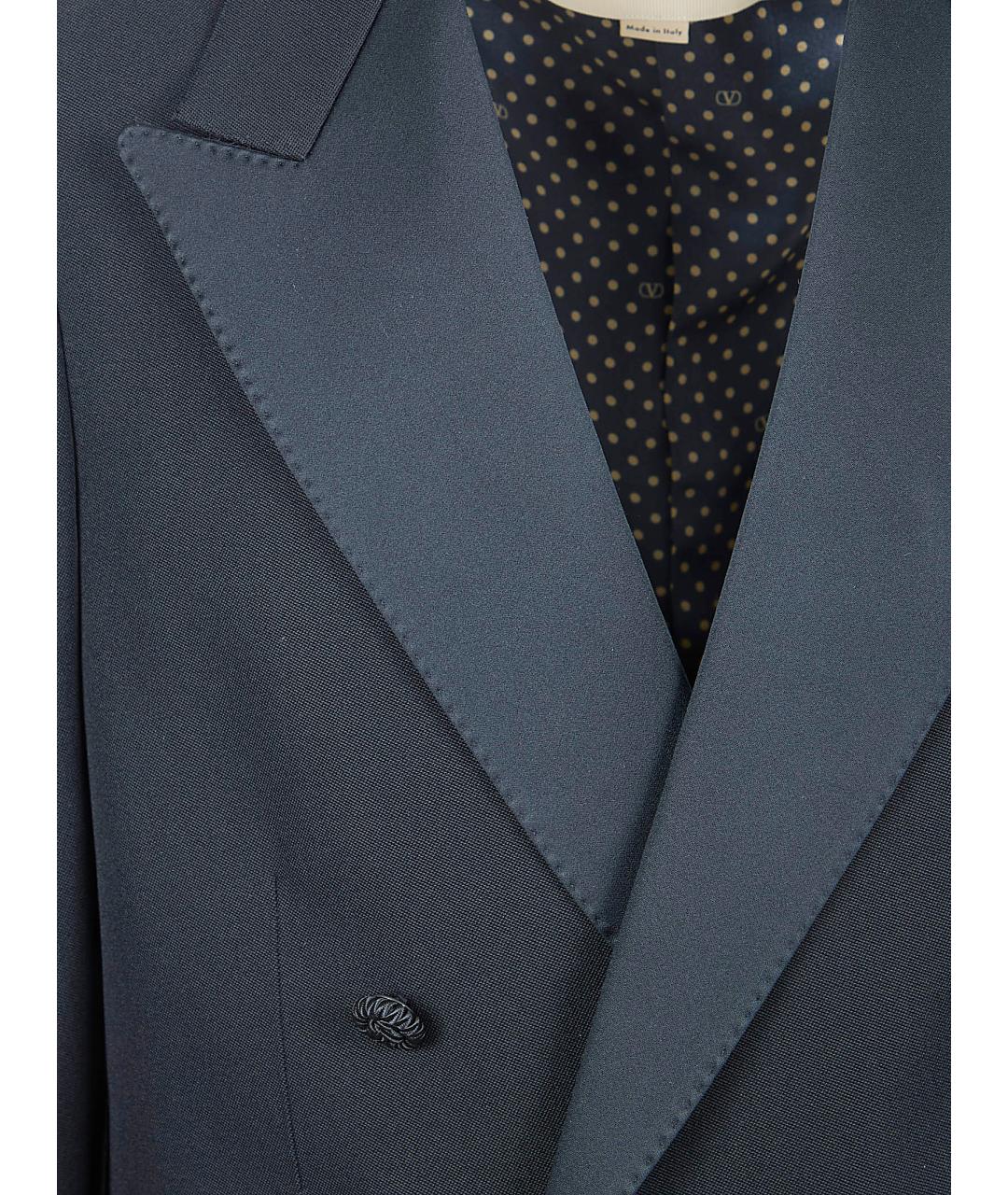 VALENTINO Черный шерстяной пиджак, фото 3