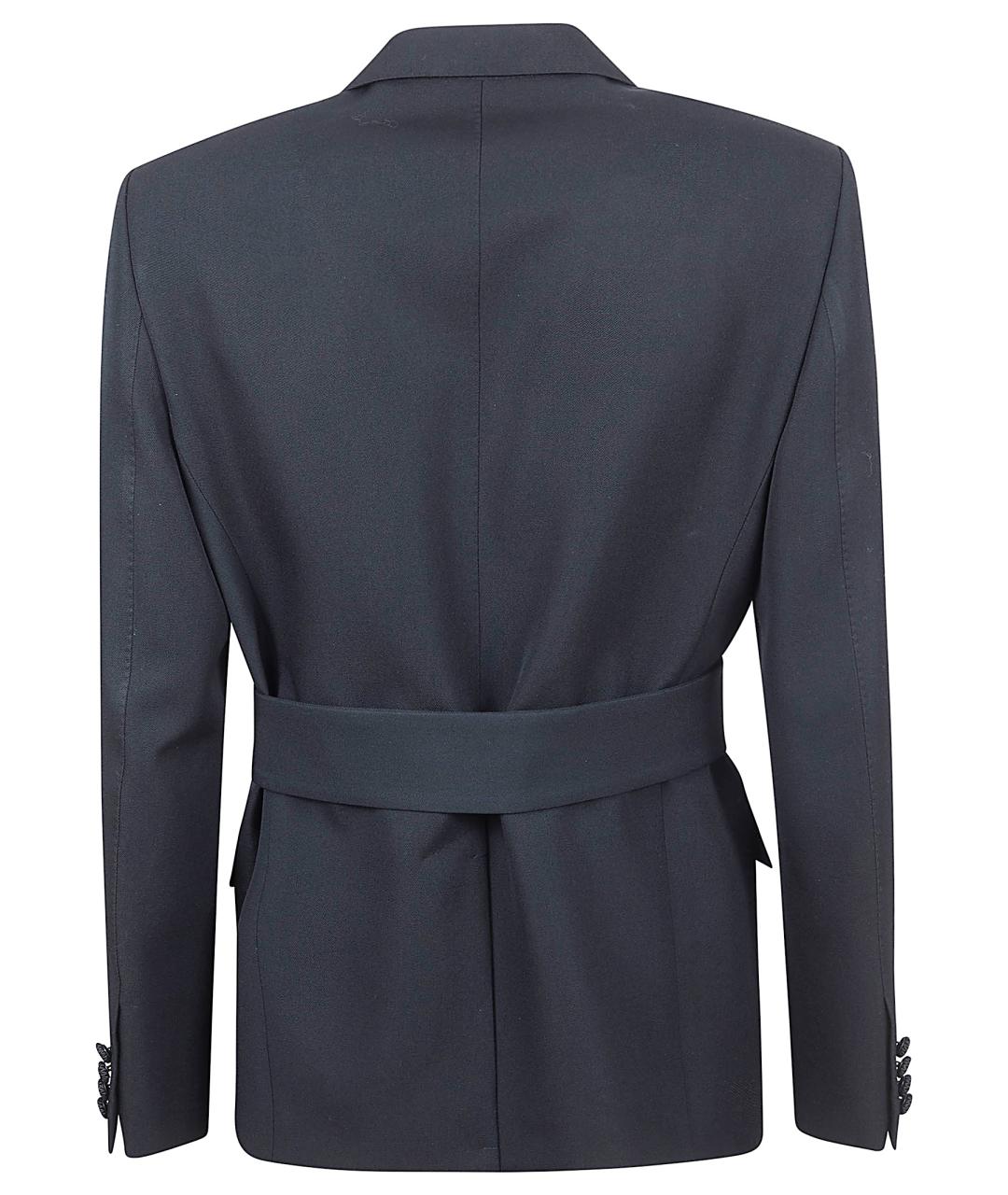 VALENTINO Черный шерстяной пиджак, фото 2