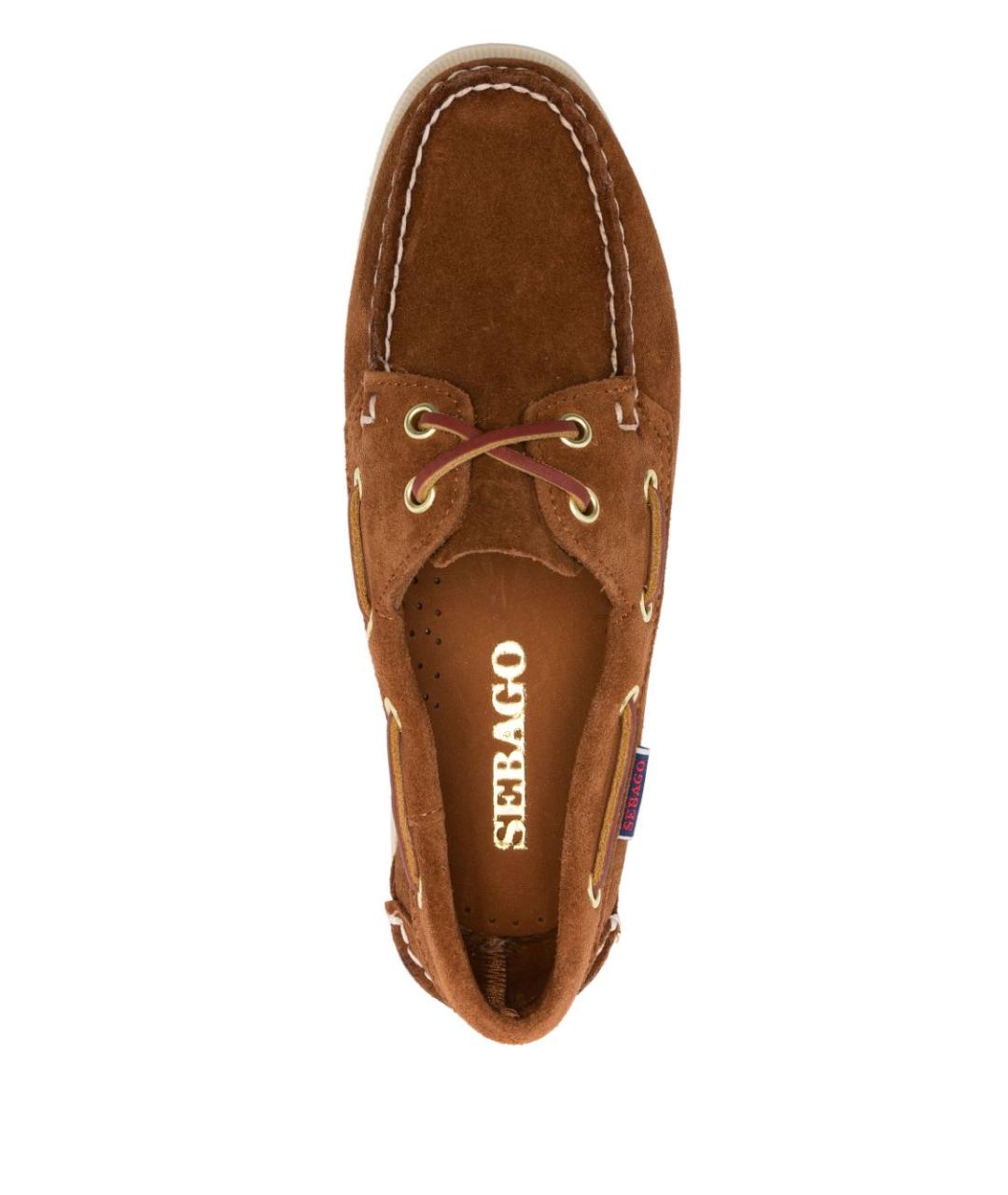 SEBAGO Коричневые замшевые лоферы, фото 2