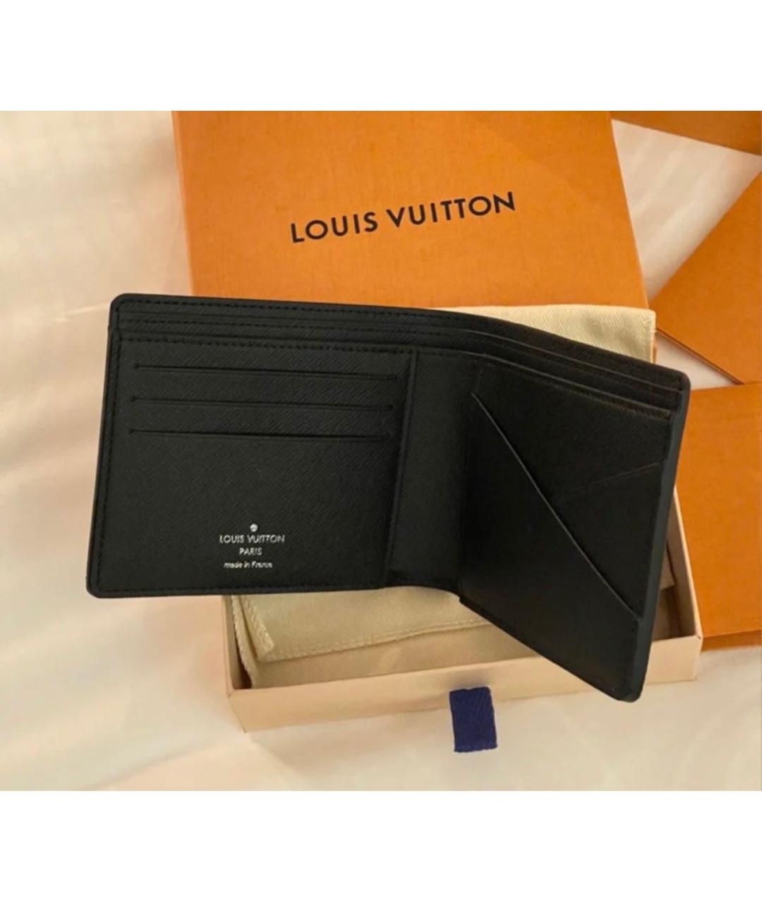 LOUIS VUITTON Черный кошелек, фото 4