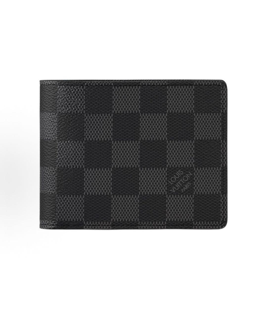 LOUIS VUITTON Черный кошелек, фото 8