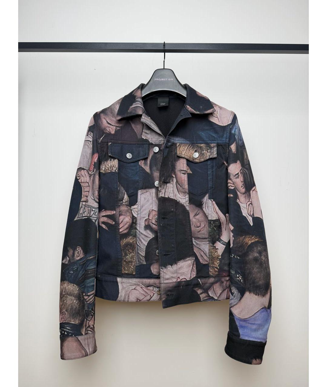 CHRISTIAN DIOR Черная хлопковая куртка, фото 7