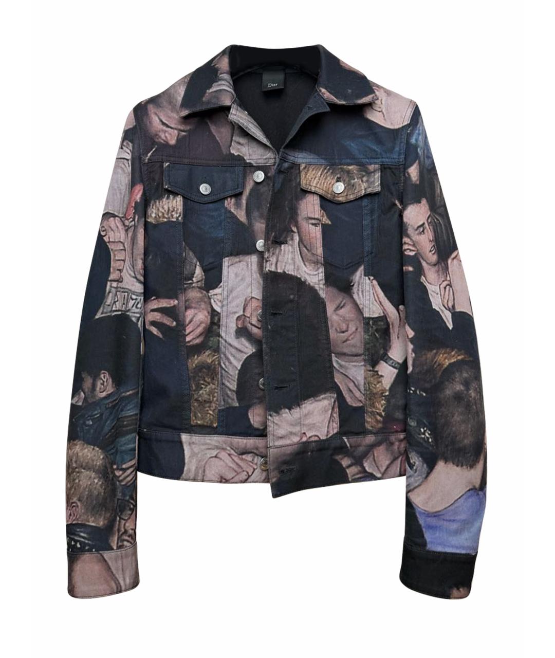 CHRISTIAN DIOR Черная хлопковая куртка, фото 1