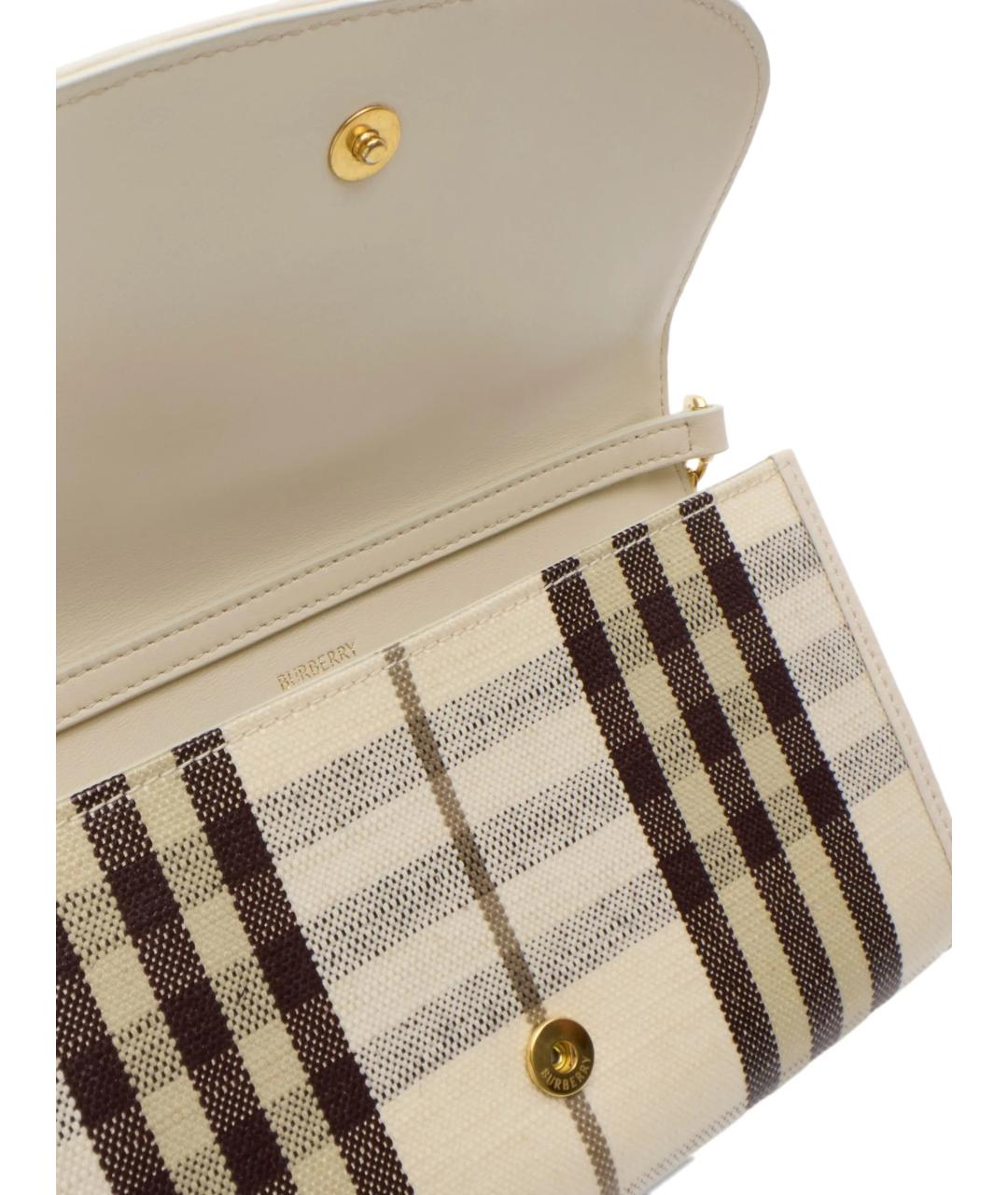 BURBERRY Бежевая сумка через плечо, фото 4