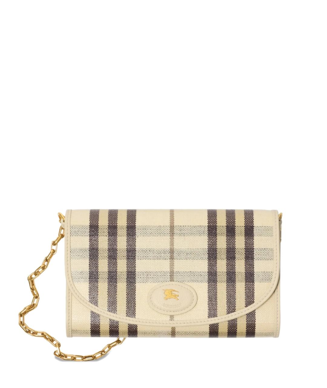 BURBERRY Бежевая сумка через плечо, фото 1
