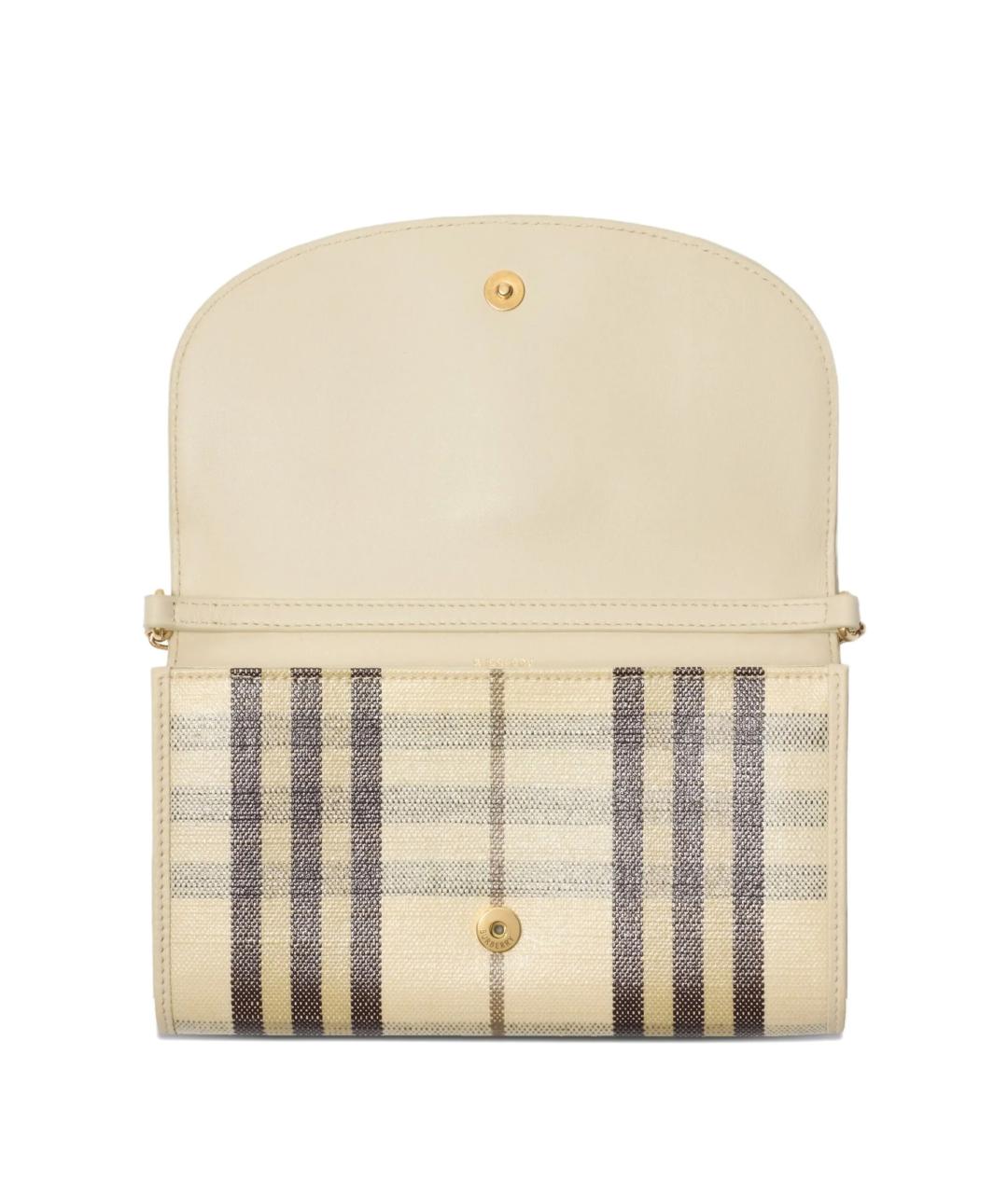 BURBERRY Бежевая сумка через плечо, фото 3