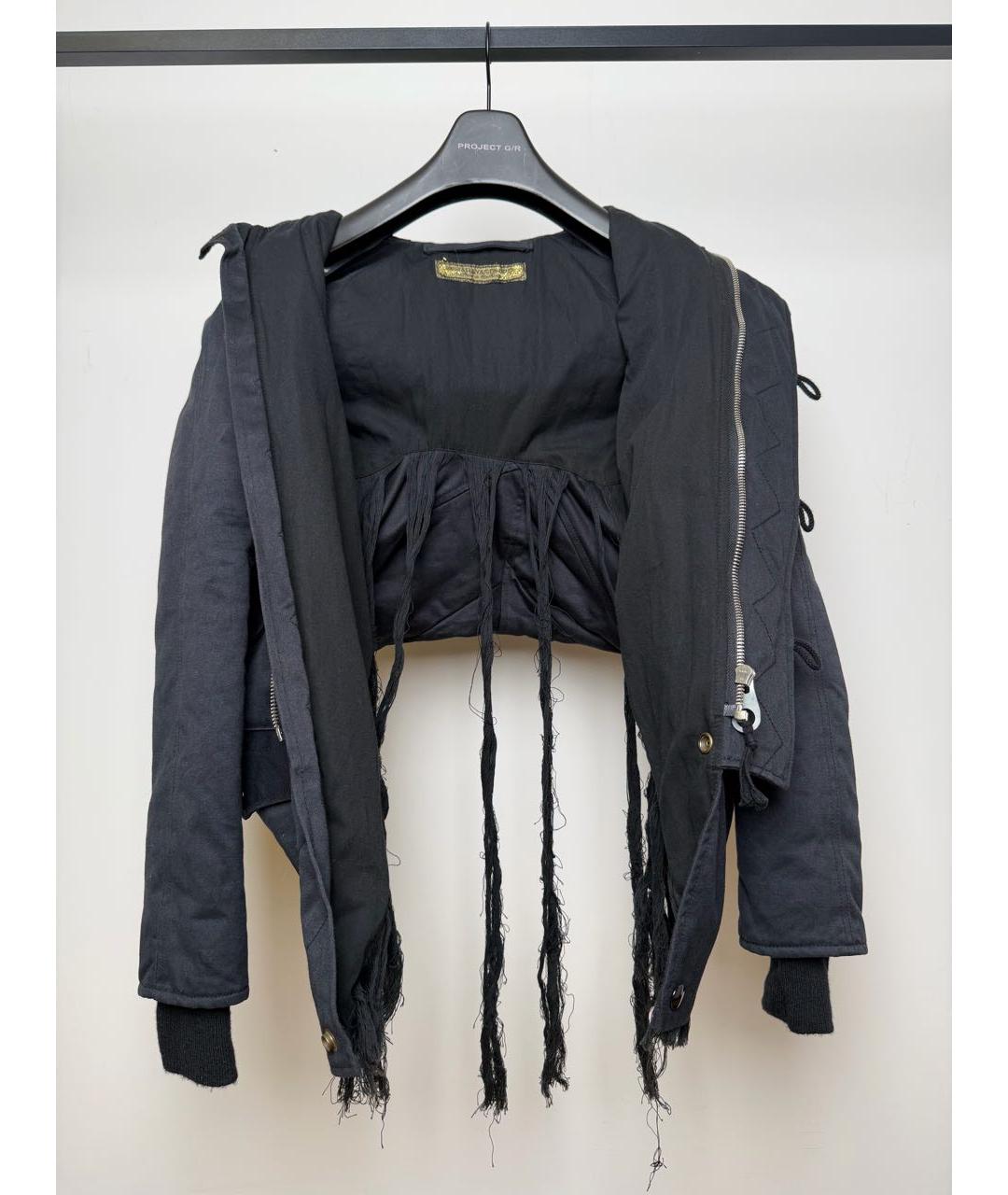 Mihara Yasuhiro Черная хлопковая куртка, фото 4