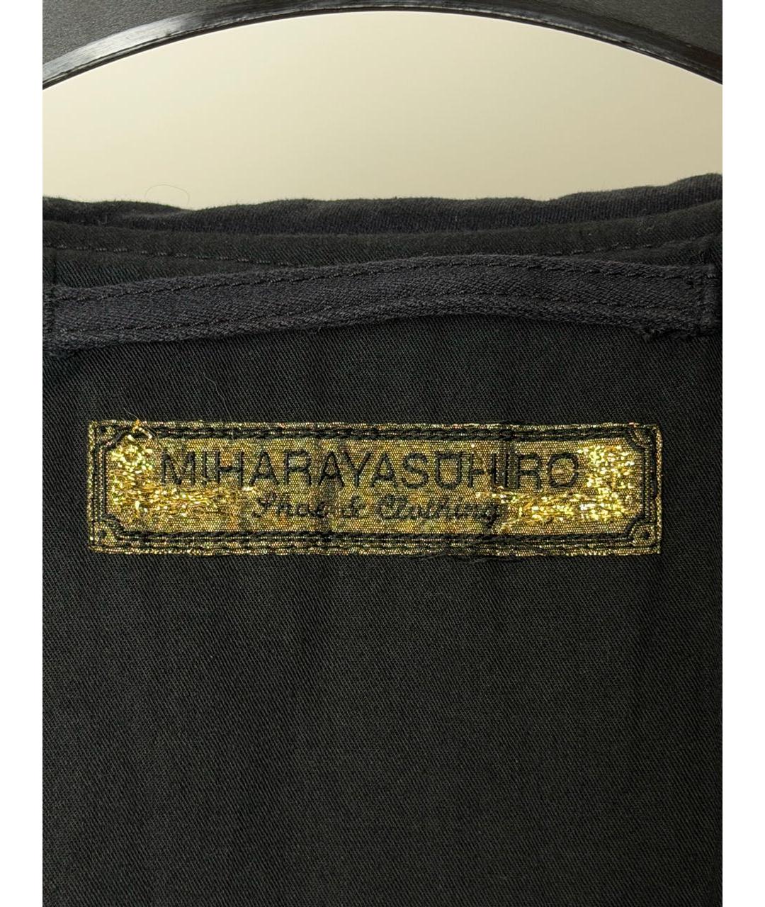 Mihara Yasuhiro Черная хлопковая куртка, фото 6