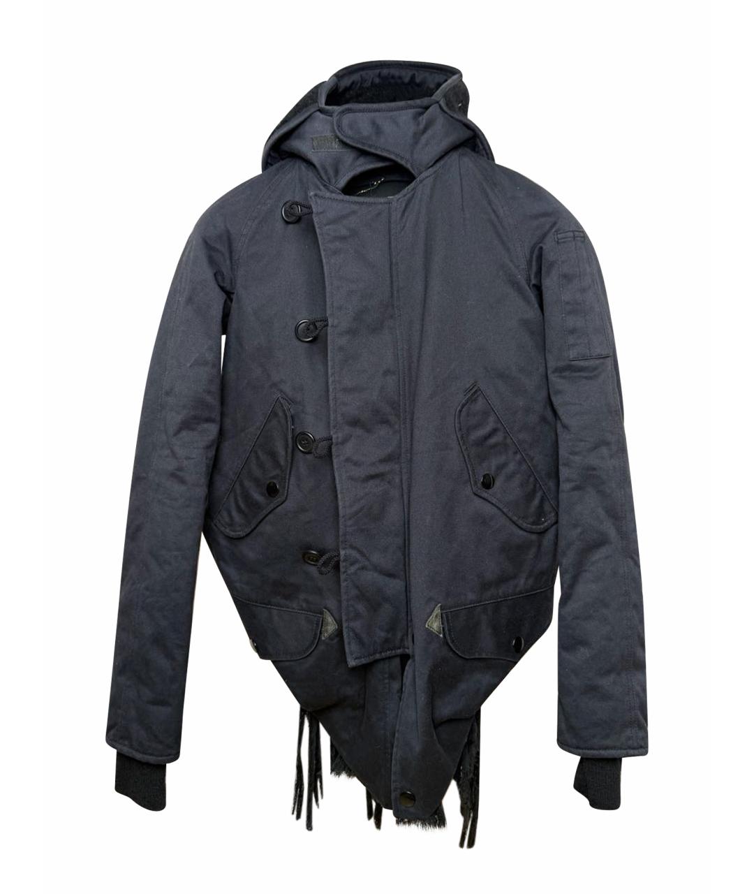 Mihara Yasuhiro Черная хлопковая куртка, фото 1