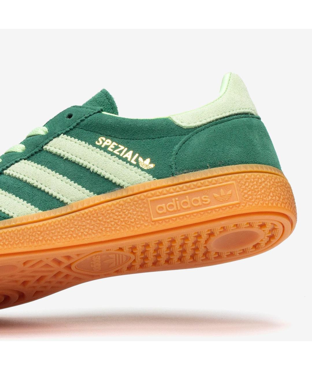 ADIDAS Зеленые замшевые кеды, фото 3