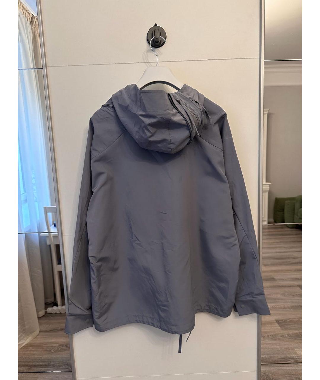 POST ARCHIVE FACTION (PAF) Антрацитовый тренч / плащ, фото 2