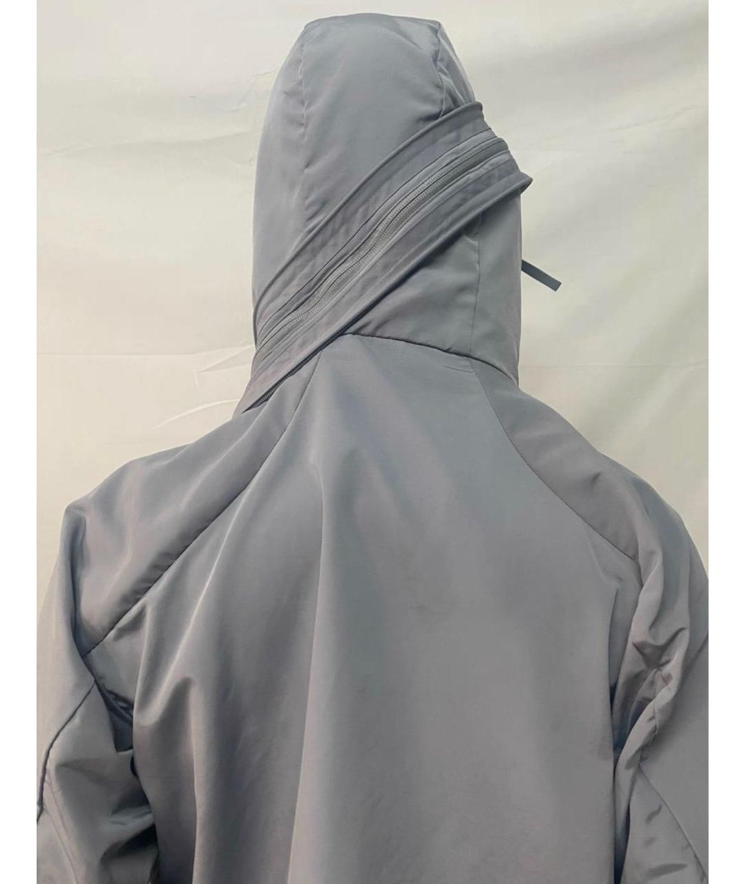 POST ARCHIVE FACTION (PAF) Антрацитовый тренч / плащ, фото 6