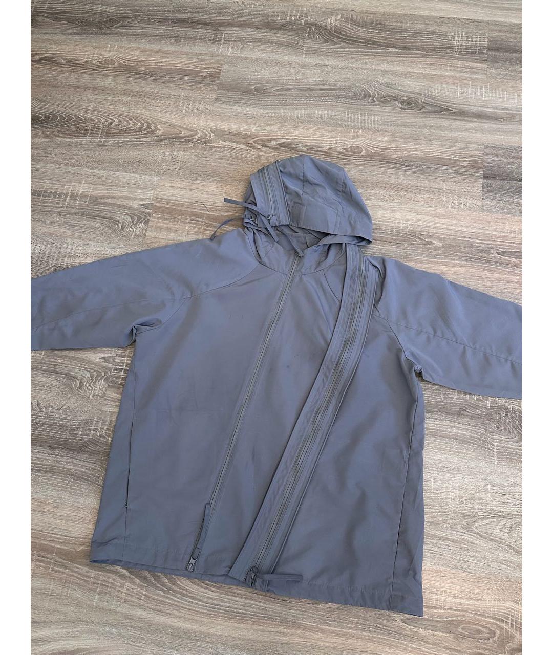 POST ARCHIVE FACTION (PAF) Антрацитовый тренч / плащ, фото 3