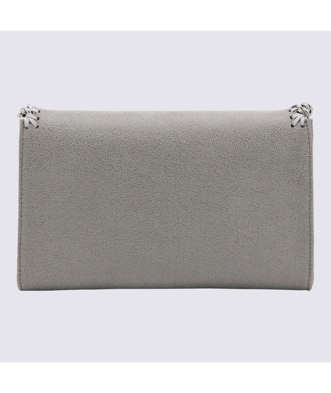 STELLA MCCARTNEY Серая синтетическая сумка через плечо, фото 2