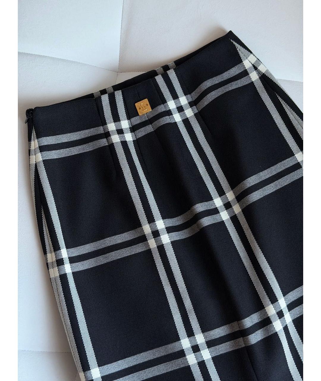 SCHIAPARELLI Черный шерстяной костюм с юбками, фото 7