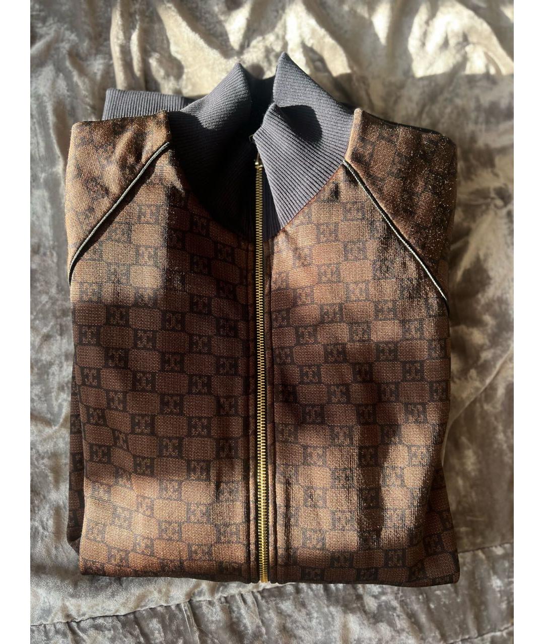 ESCADA Коричневый вискозный кардиган, фото 5