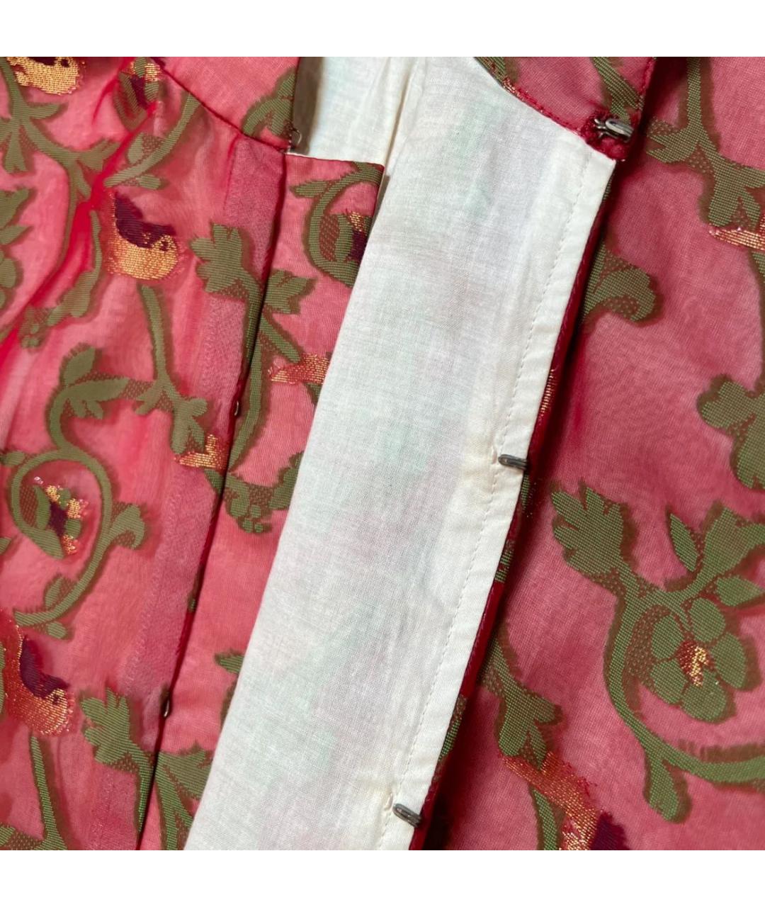 COMME DES GARÇONS Бордовый сетчатый жакет/пиджак, фото 6