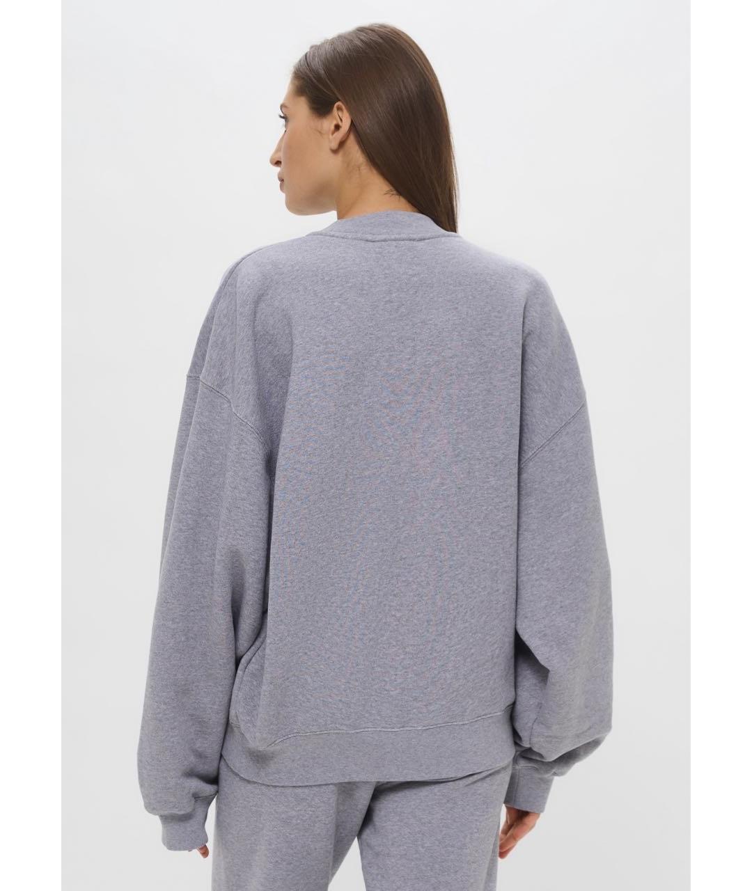 OFF-WHITE Серый хлопковый спортивные костюмы, фото 3