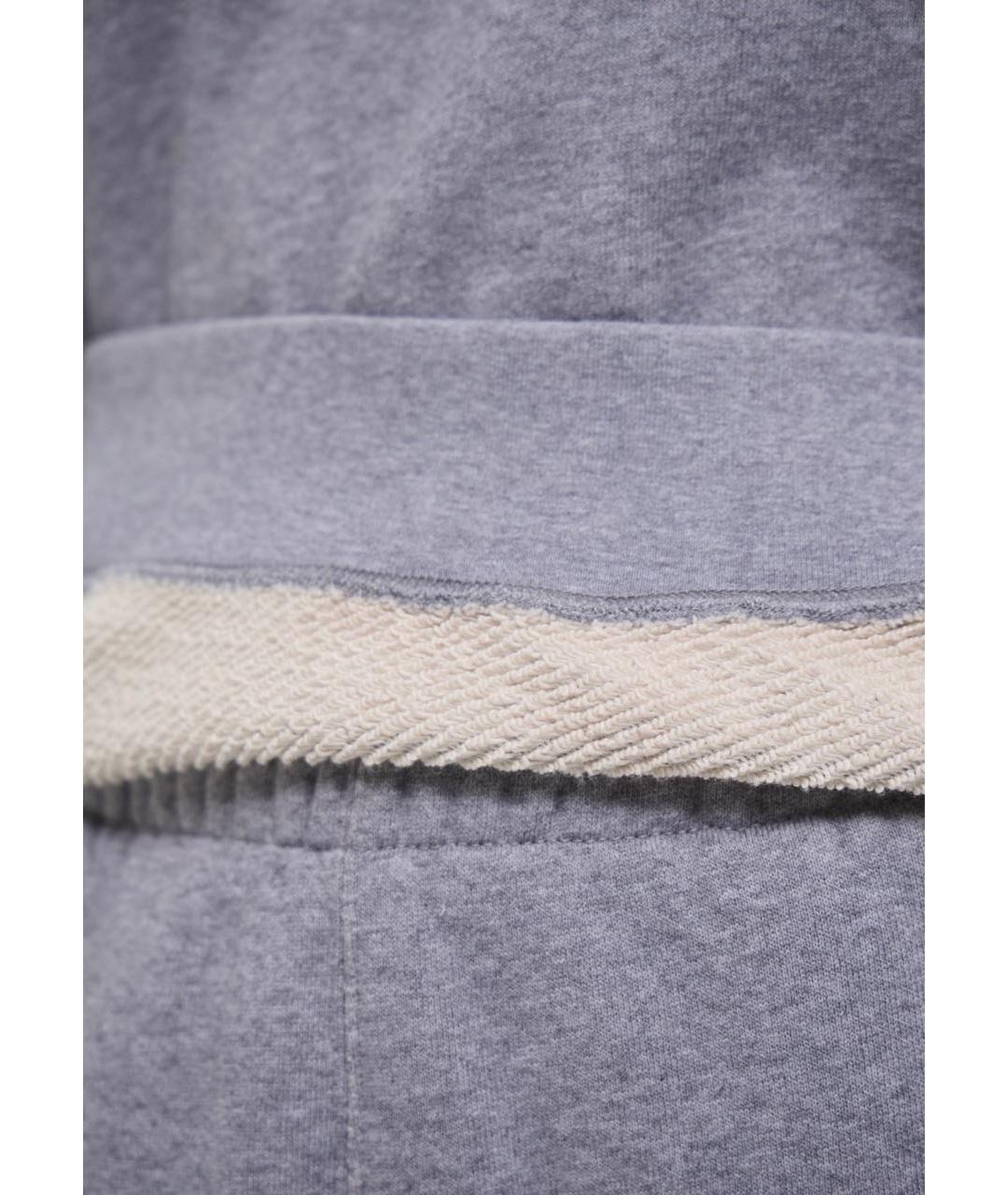 OFF-WHITE Серый хлопковый спортивные костюмы, фото 5