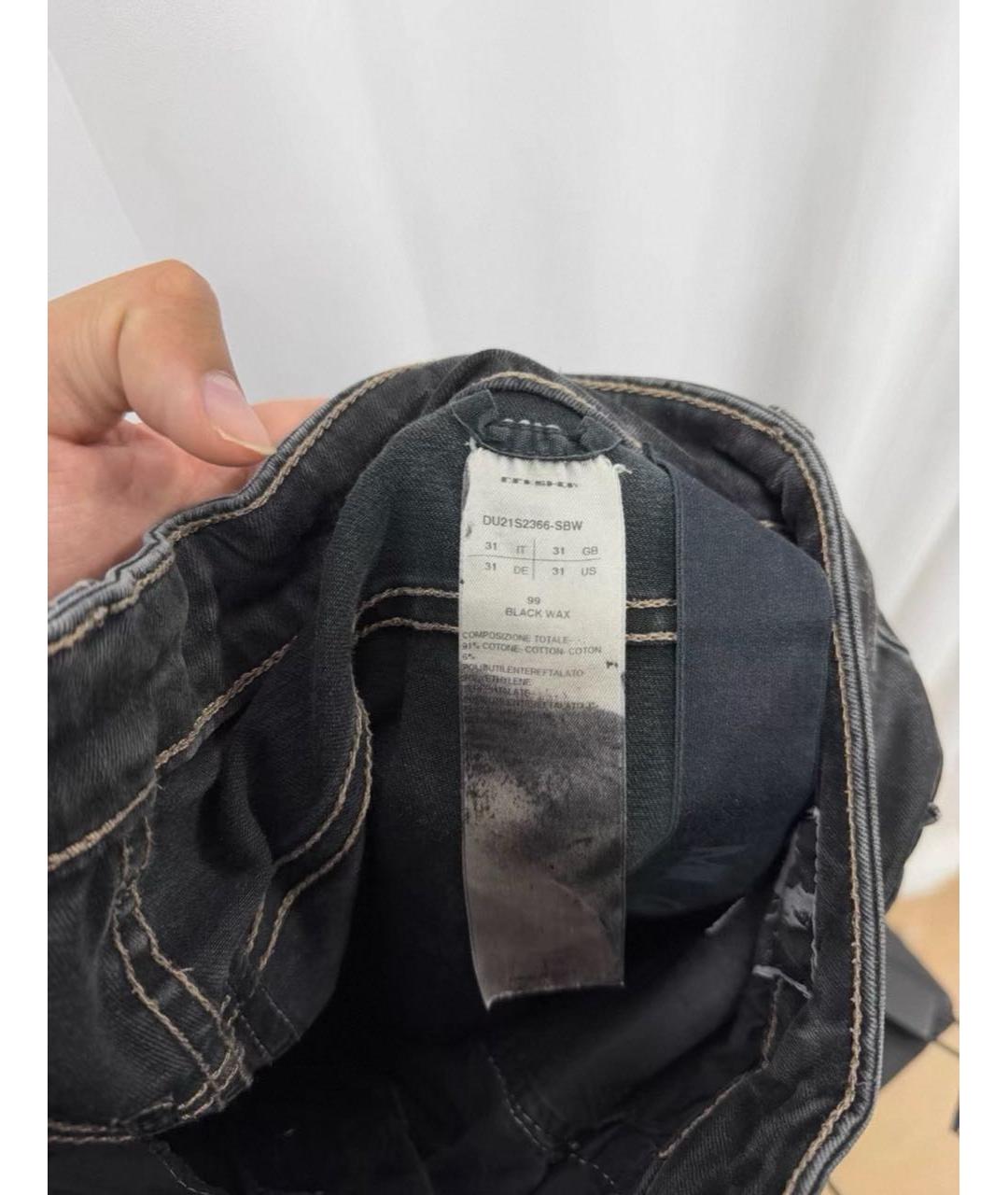 RICK OWENS DRKSHDW Черные джинсы, фото 3