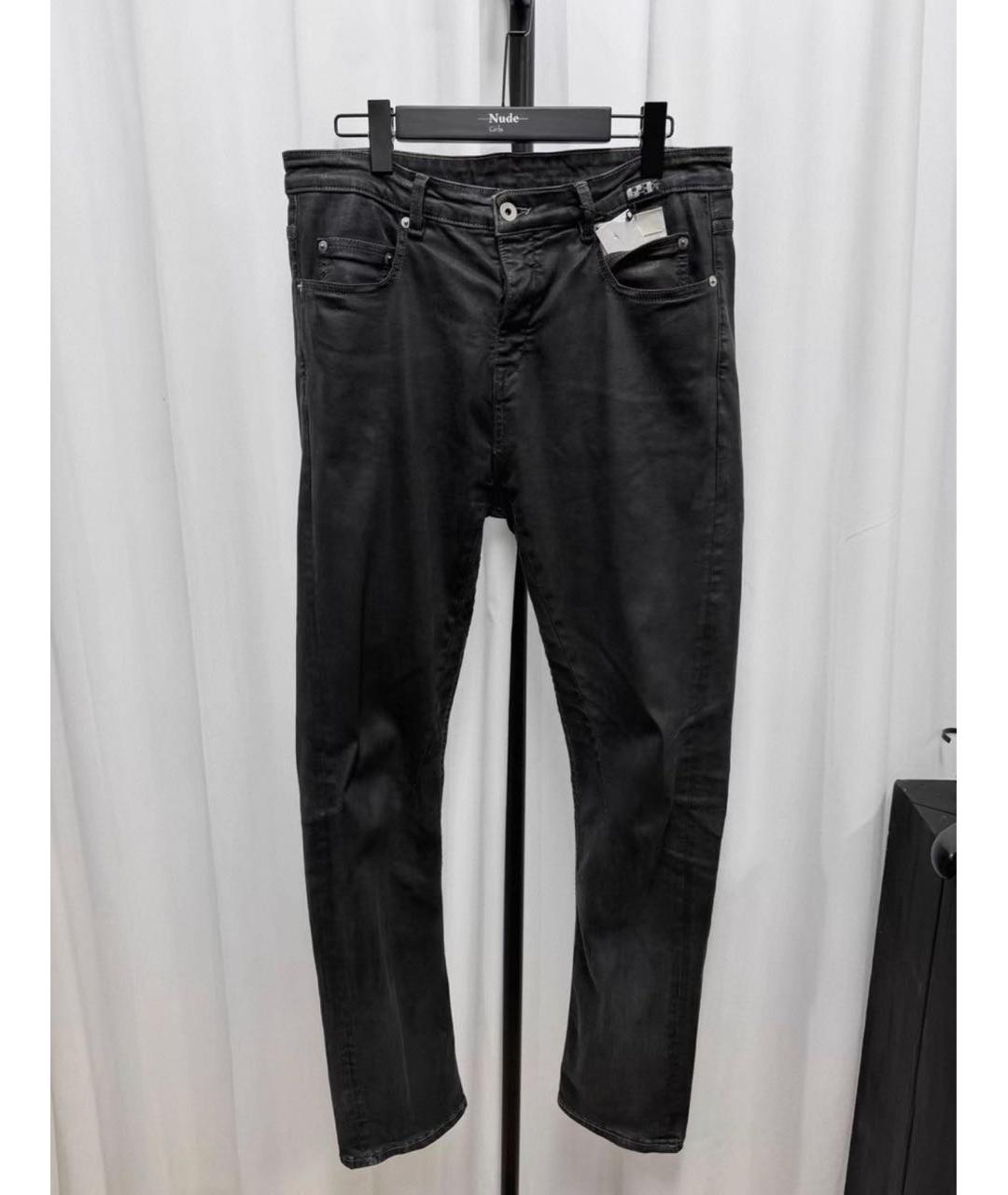 RICK OWENS DRKSHDW Черные джинсы, фото 7