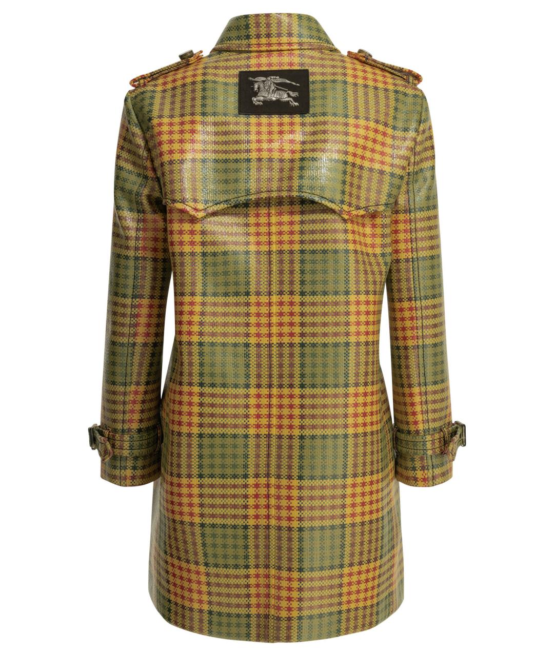 BURBERRY Мульти полиэстеровый тренч/плащ, фото 2