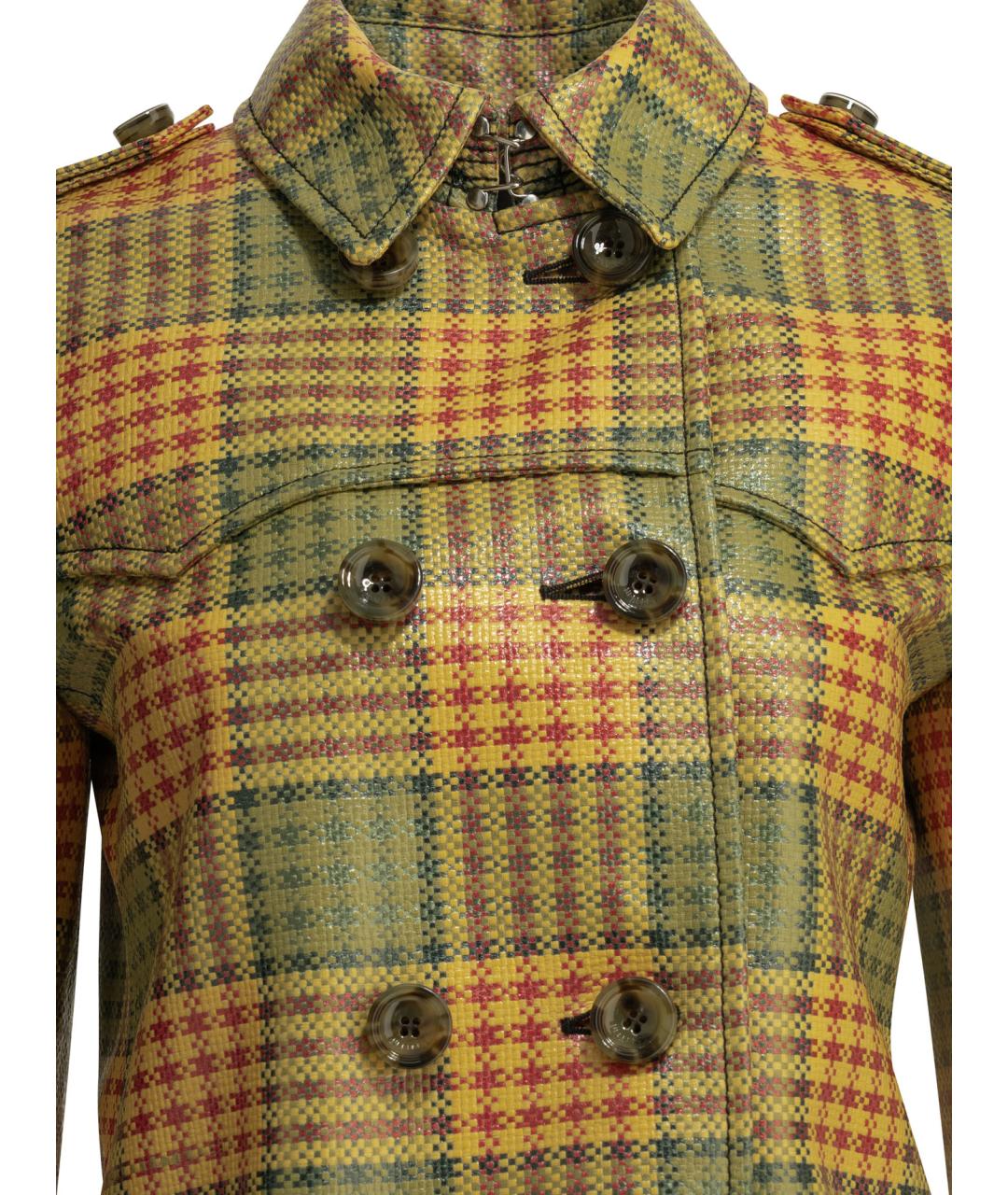 BURBERRY Мульти полиэстеровый тренч/плащ, фото 3