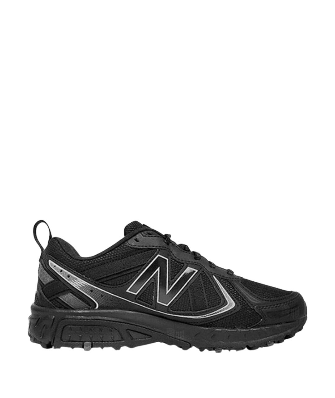 NEW BALANCE Черные текстильные низкие кроссовки / кеды, фото 1