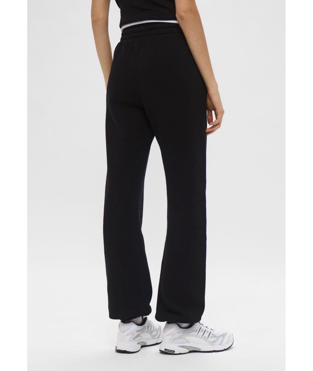 OFF-WHITE Черные хлопковые спортивные брюки и шорты, фото 3