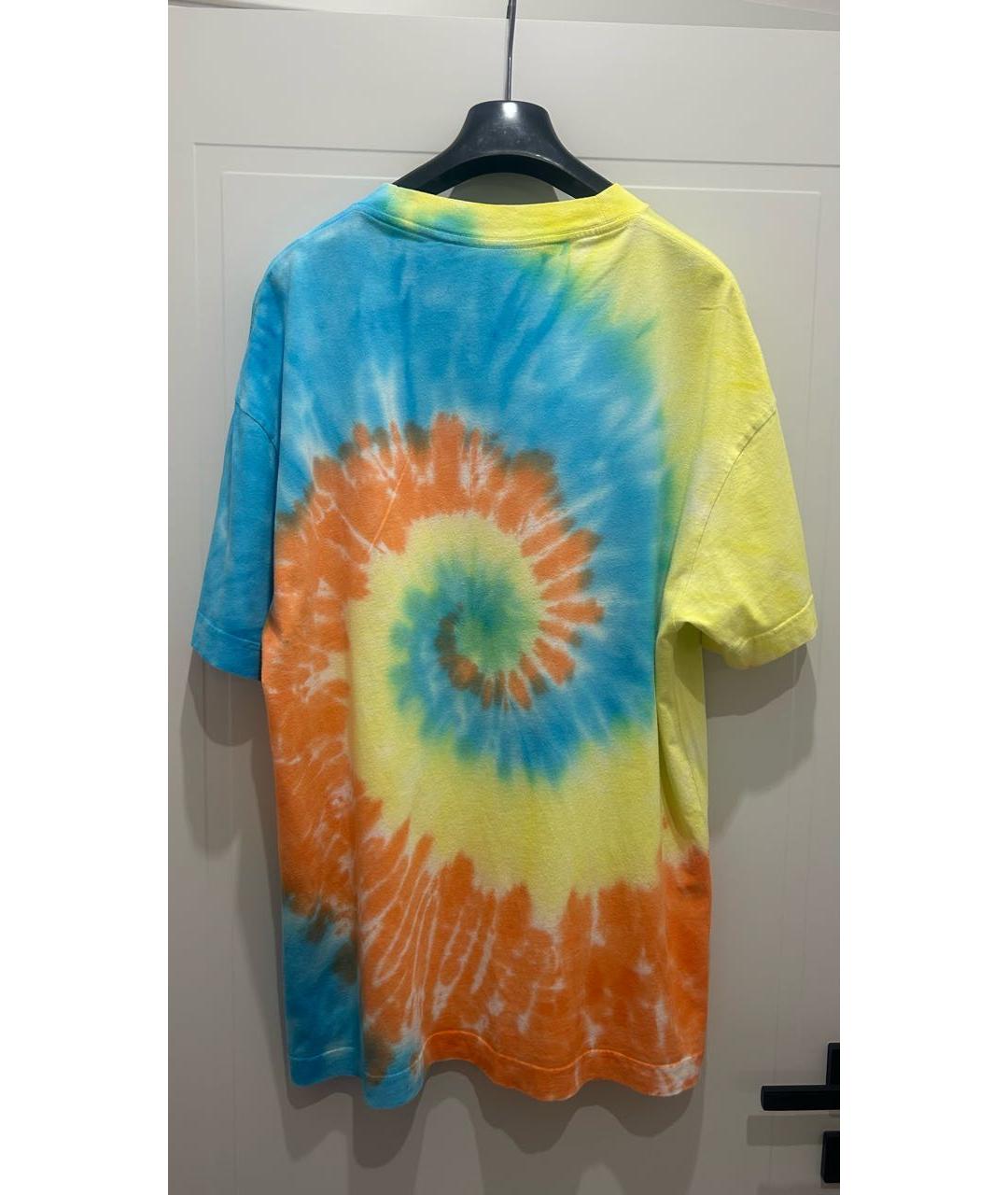 PALM ANGELS Мульти хлопковая футболка, фото 3