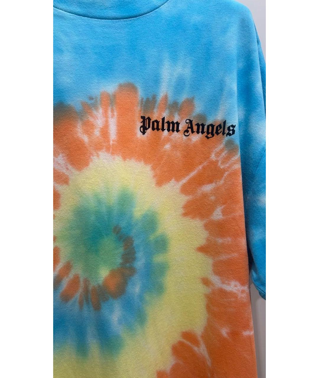 PALM ANGELS Мульти хлопковая футболка, фото 2