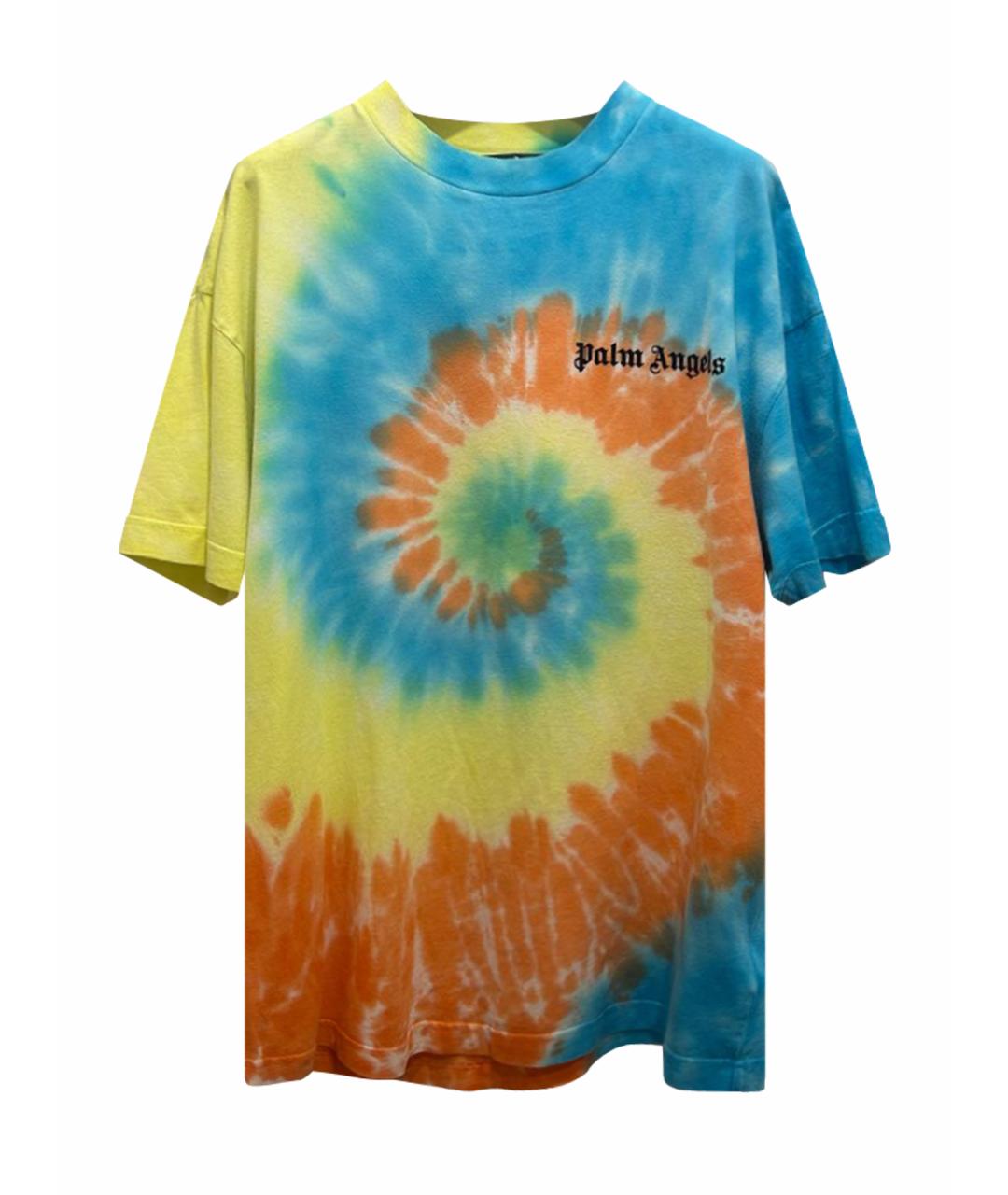 PALM ANGELS Мульти хлопковая футболка, фото 1