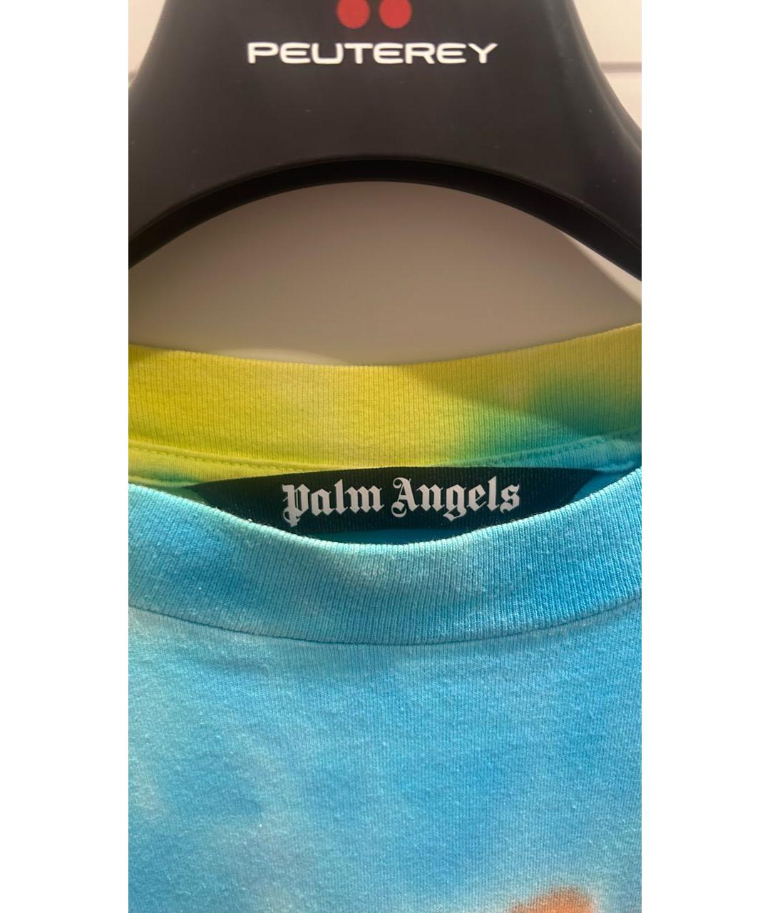 PALM ANGELS Мульти хлопковая футболка, фото 6