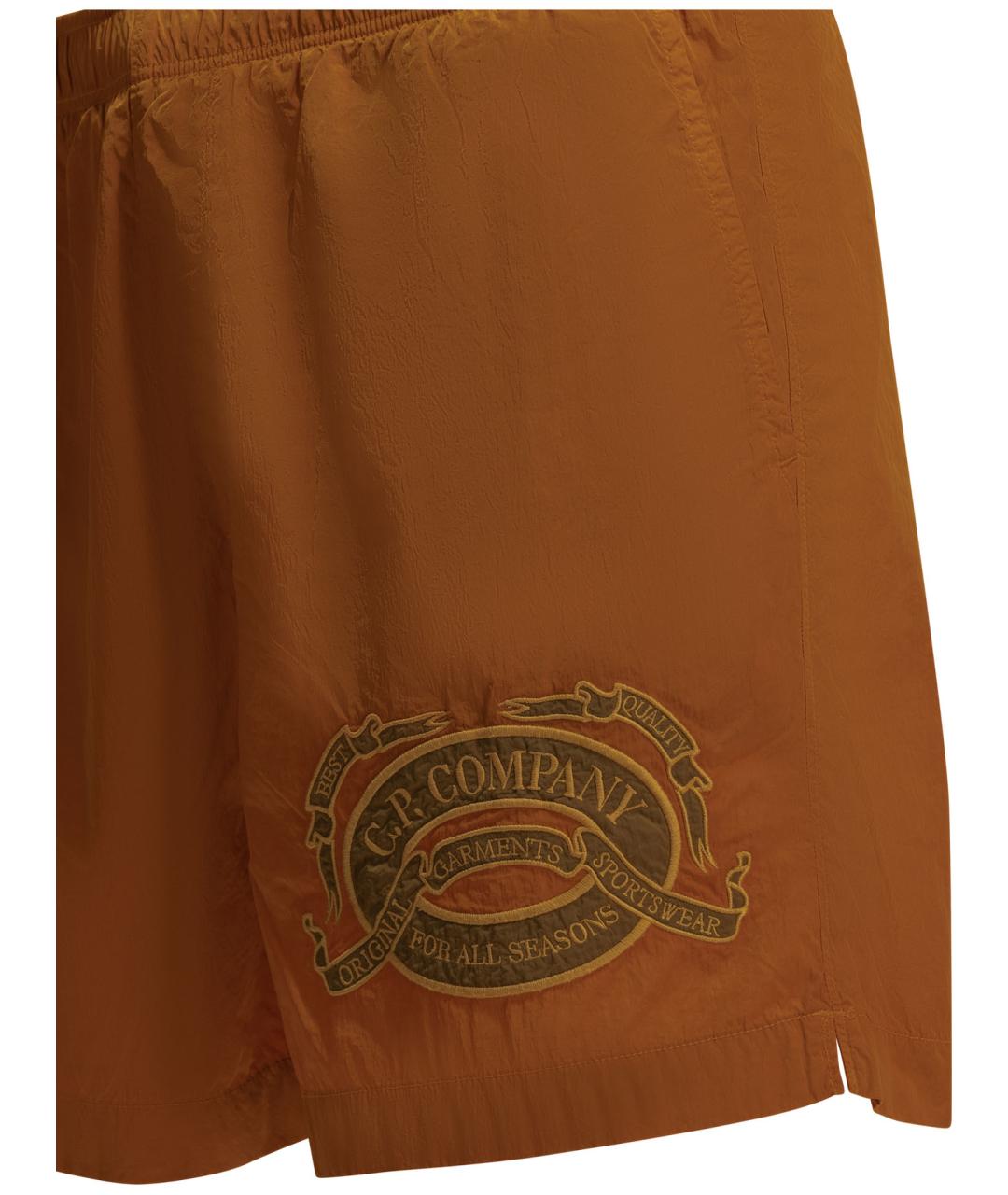 CP COMPANY Оранжевое полиамидовые плавки, фото 4