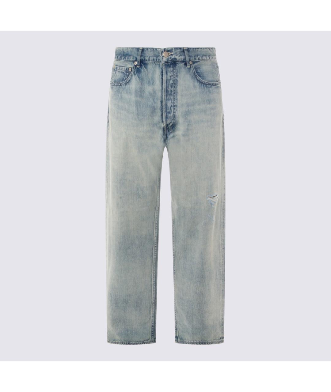 AURALEE Хлопковые прямые джинсы, фото 3