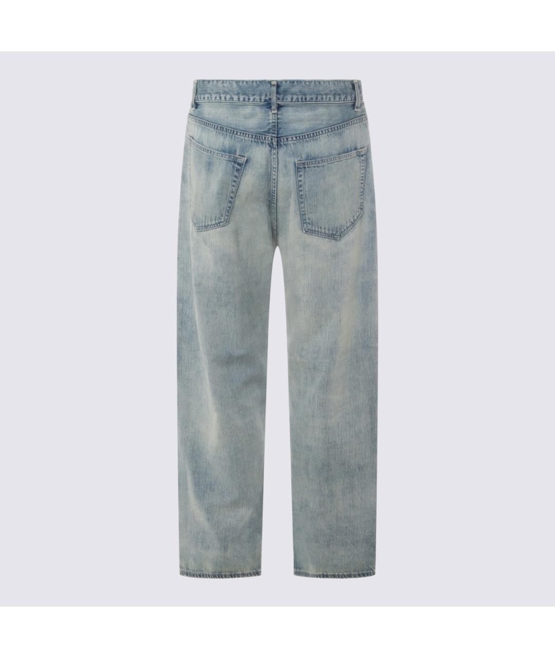 AURALEE Хлопковые прямые джинсы, фото 2