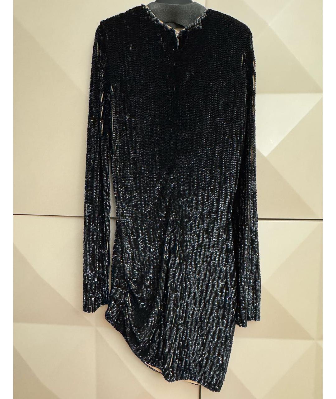 PINKO Черное коктейльное платье, фото 3