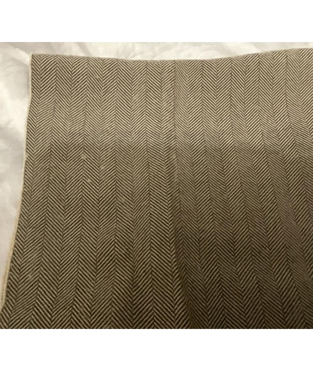 GUCCI Бежевый шерстяной шарф, фото 3