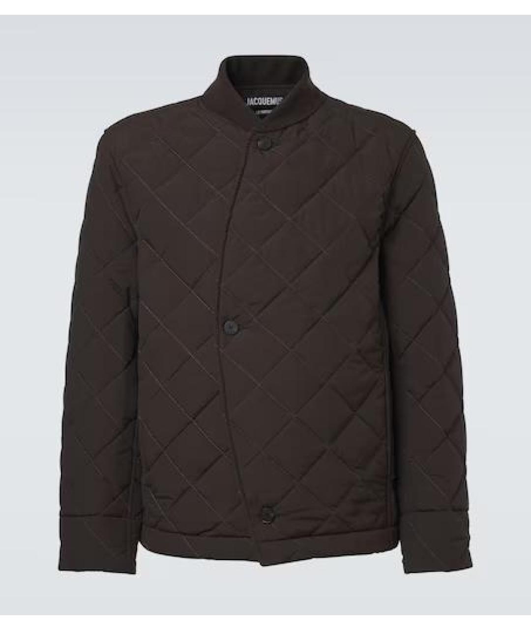 JACQUEMUS Темно-синяя полиамидовая куртка, фото 3